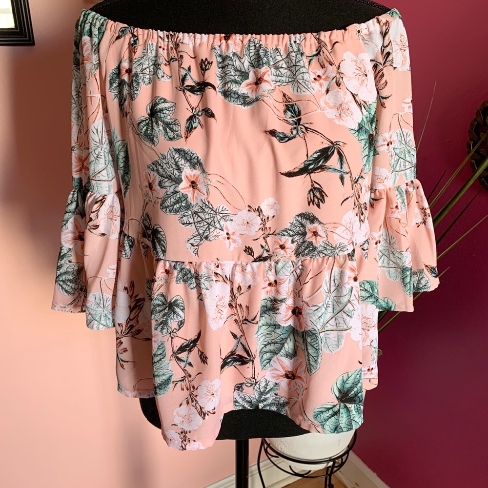 Off the shoulder blouse